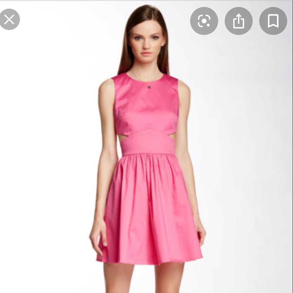 French Conncection Cut Out Party Dress